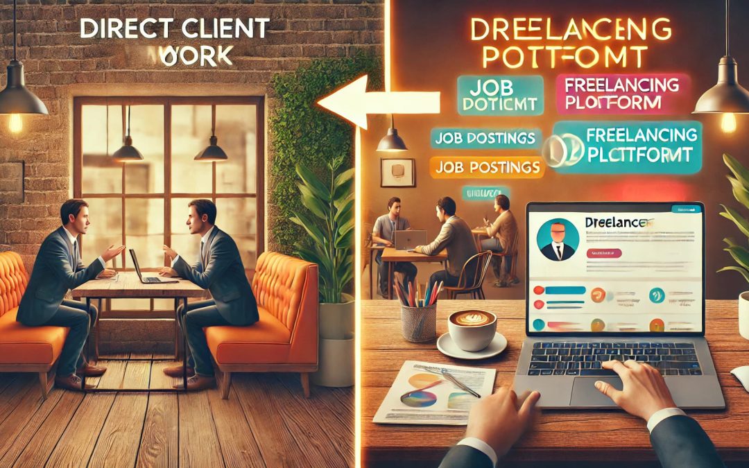 Clients directs vs plateformes de freelancing : où trouver les meilleures opportunités ?