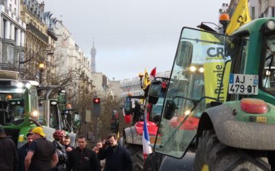 Des agriculteurs de la CR empêchés de manifester à Paris