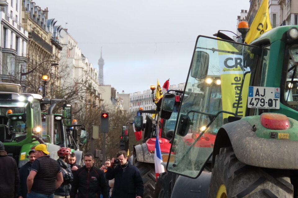 Des agriculteurs de la CR empêchés de manifester à Paris