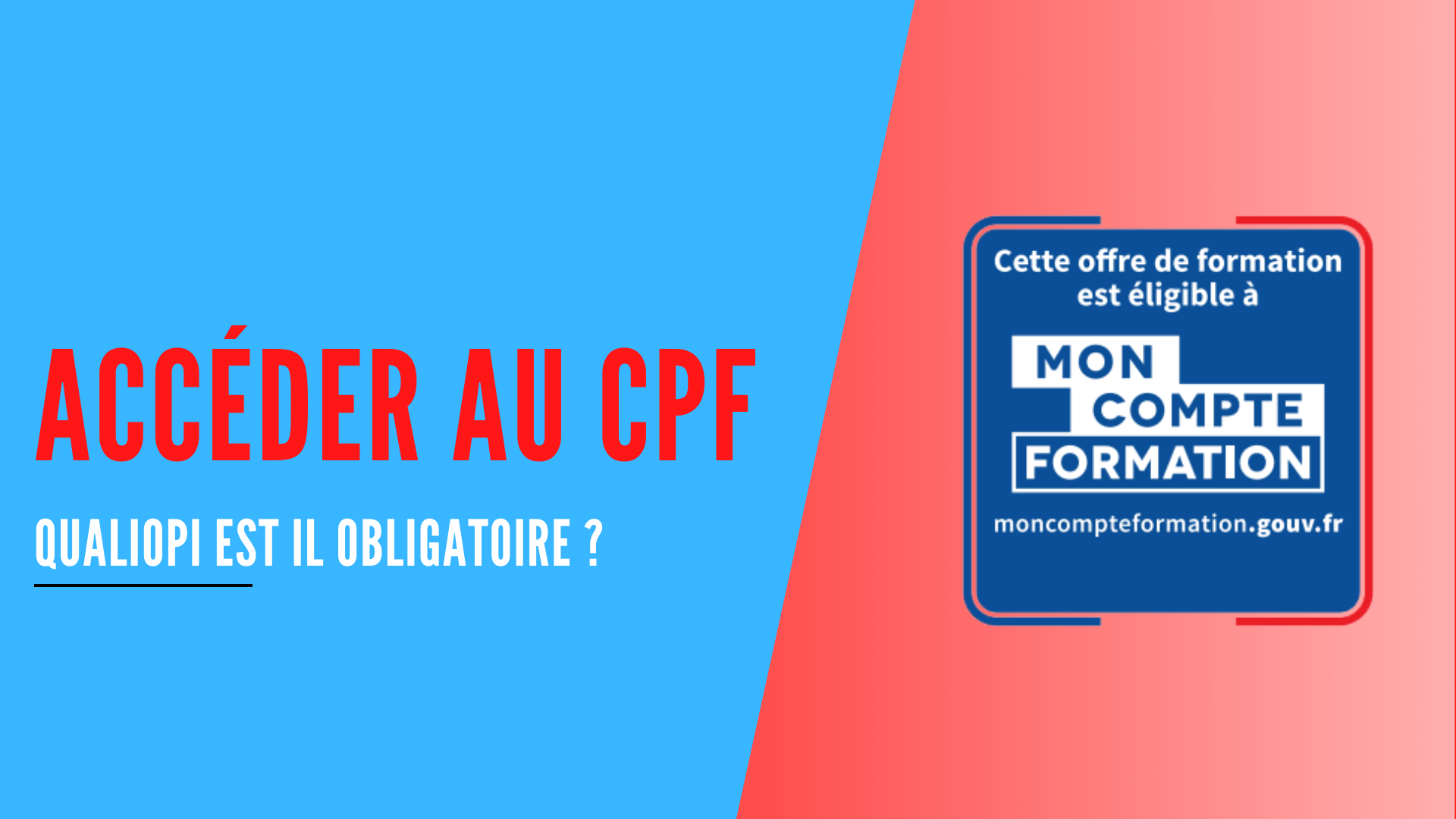Accès au CPF : se former tout au long de la vie
