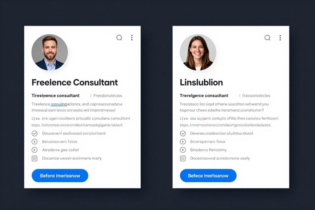 Portage salarial consultant profile optimization AI personal branding